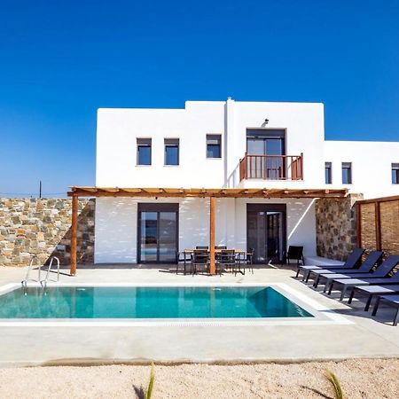 Cato Agro 5, Seafront Villa With Private Pool Afiártisz Kültér fotó
