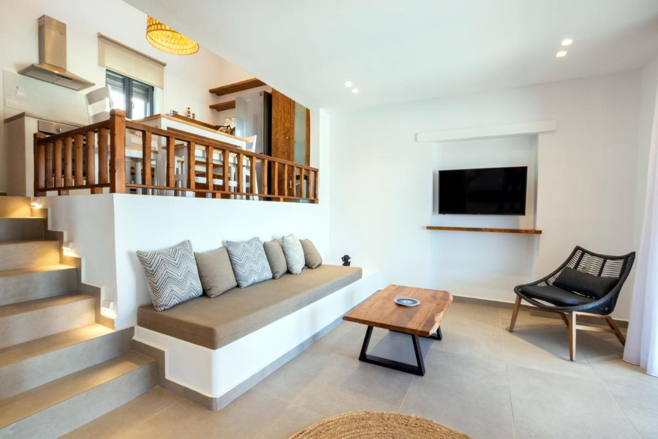 Cato Agro 5, Seafront Villa With Private Pool Afiártisz Kültér fotó
