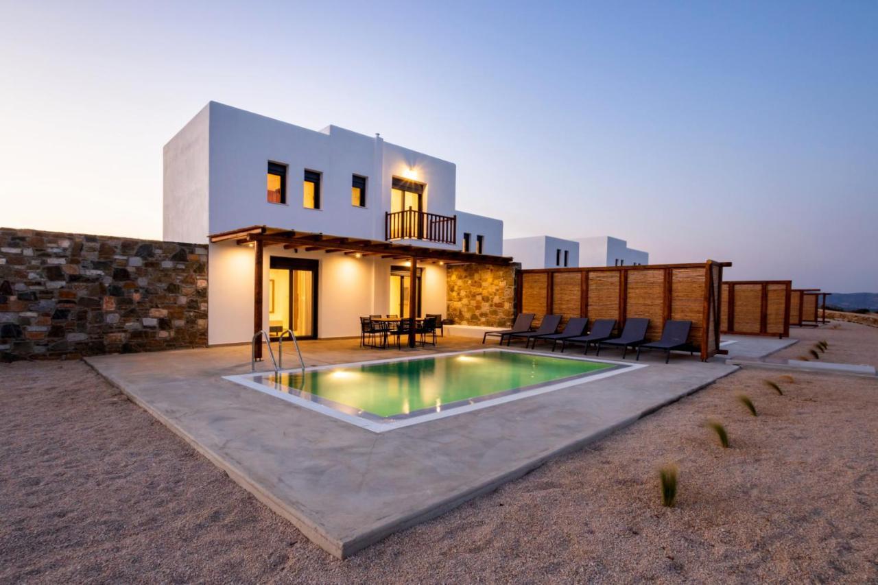 Cato Agro 5, Seafront Villa With Private Pool Afiártisz Kültér fotó
