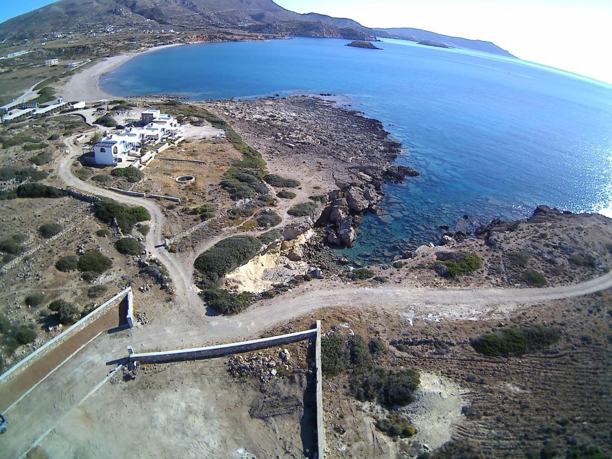 Cato Agro 5, Seafront Villa With Private Pool Afiártisz Kültér fotó