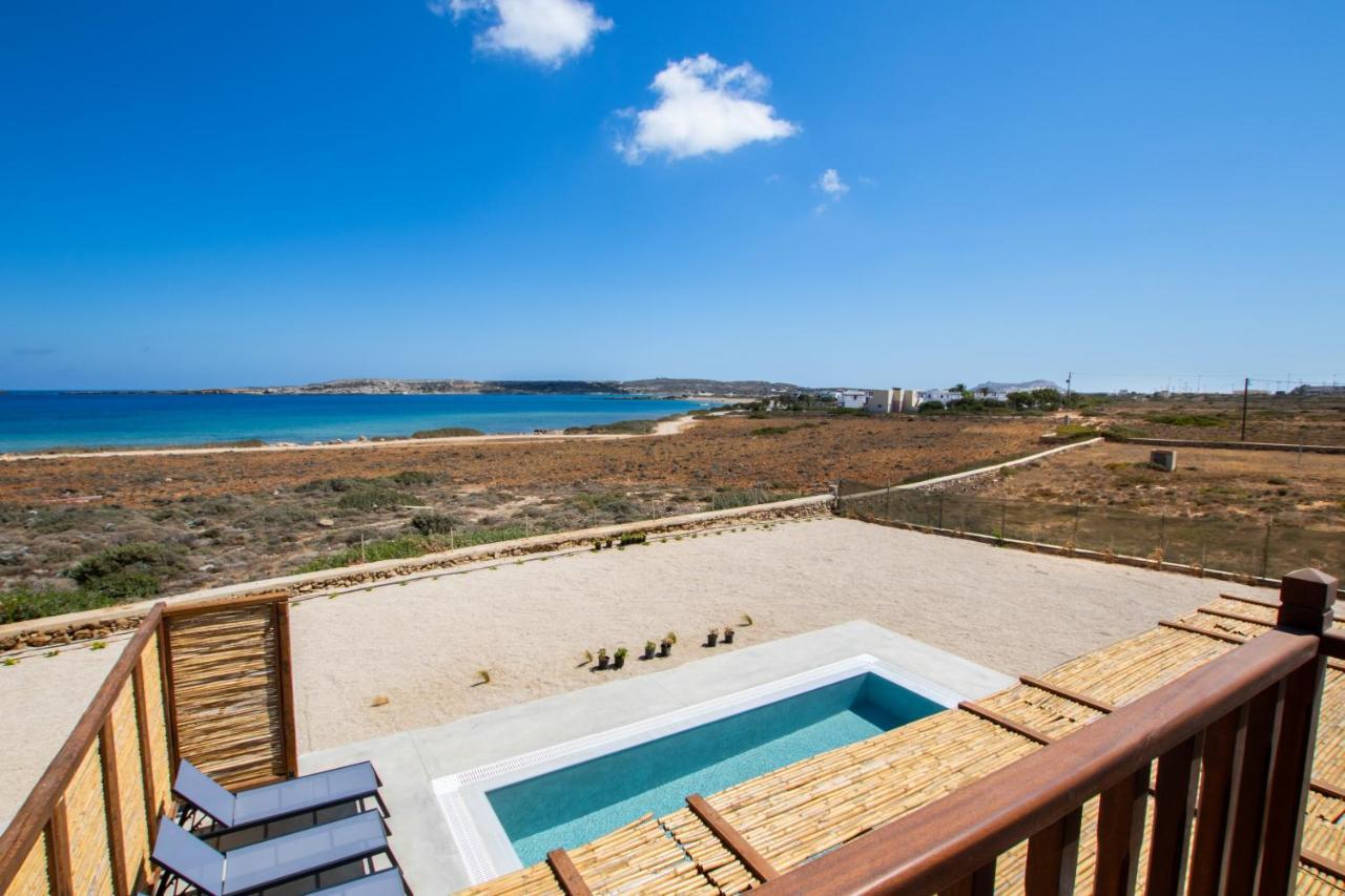 Cato Agro 5, Seafront Villa With Private Pool Afiártisz Kültér fotó